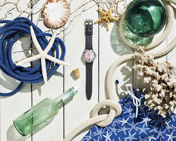 SWATCH ｘ HACKETT LONDON英式海滨风格