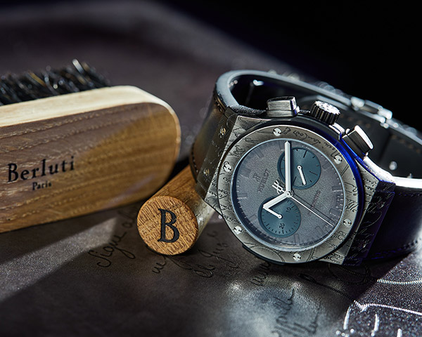 HUBLOT X Berluti 打造工艺钜作