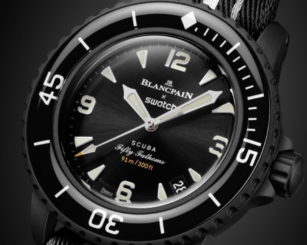 一追再追……第六款 Swatch x Blancpain Fifty Fathoms 面世！