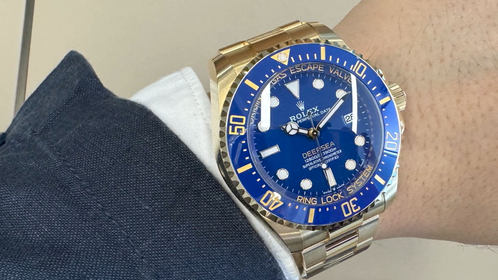 Rolex DeepSea YG Ref.136668LB