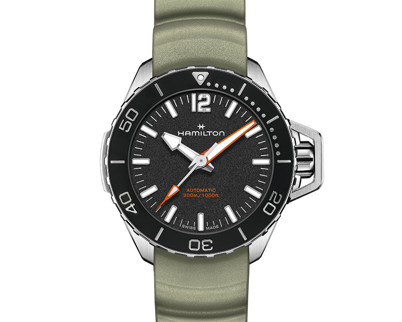 Hamilton Khaki Navy Frogman H77455331