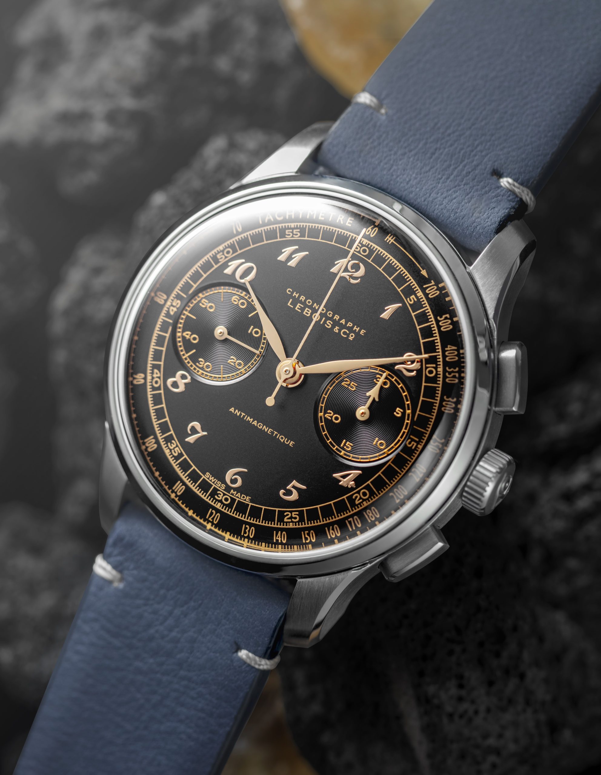 Lebois Heritage Chronograph (黑色)