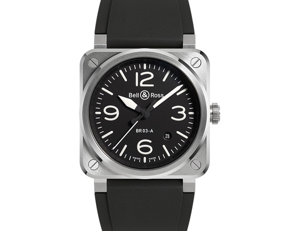 Bell & Ross BR03A-BL-ST/SRB