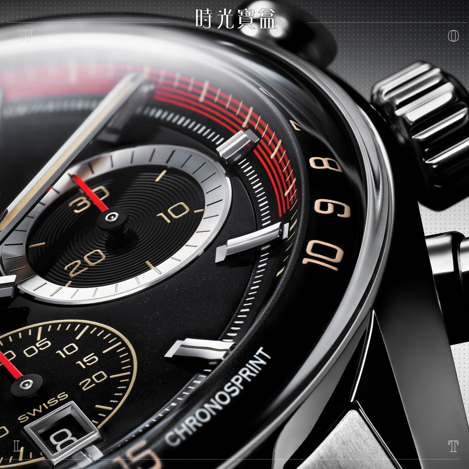 TAG Heuer 泰格豪雅 Carrera Chronosprint x Porsche Rallye腕表